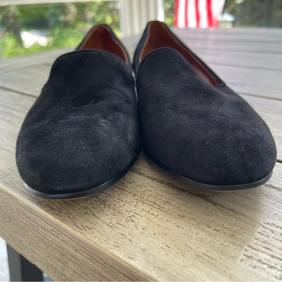 Vionic Willa Black Suede Leather Loafers Womens Size 7.5 - Picture 4 of 8